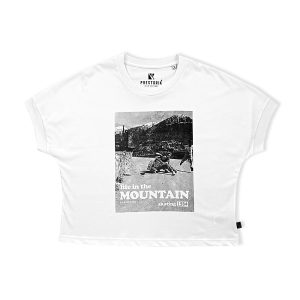Maglietta donna Skater Mountain