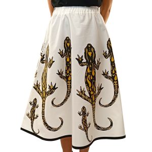 Gonna Dragòn de Fuego - Bianco