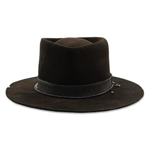 Cappello unisex fedora Black Origin - Nero