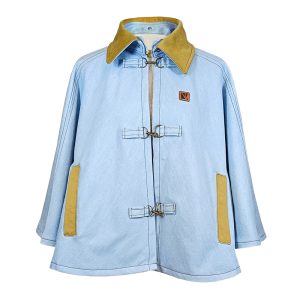 Mantella imbottita denim 90